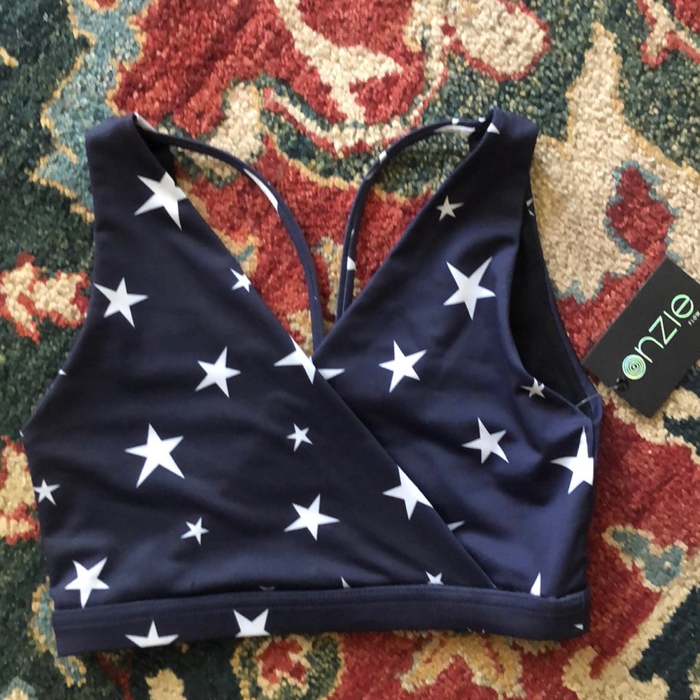 NWT Onzie STAR Crossover Bra S/M
